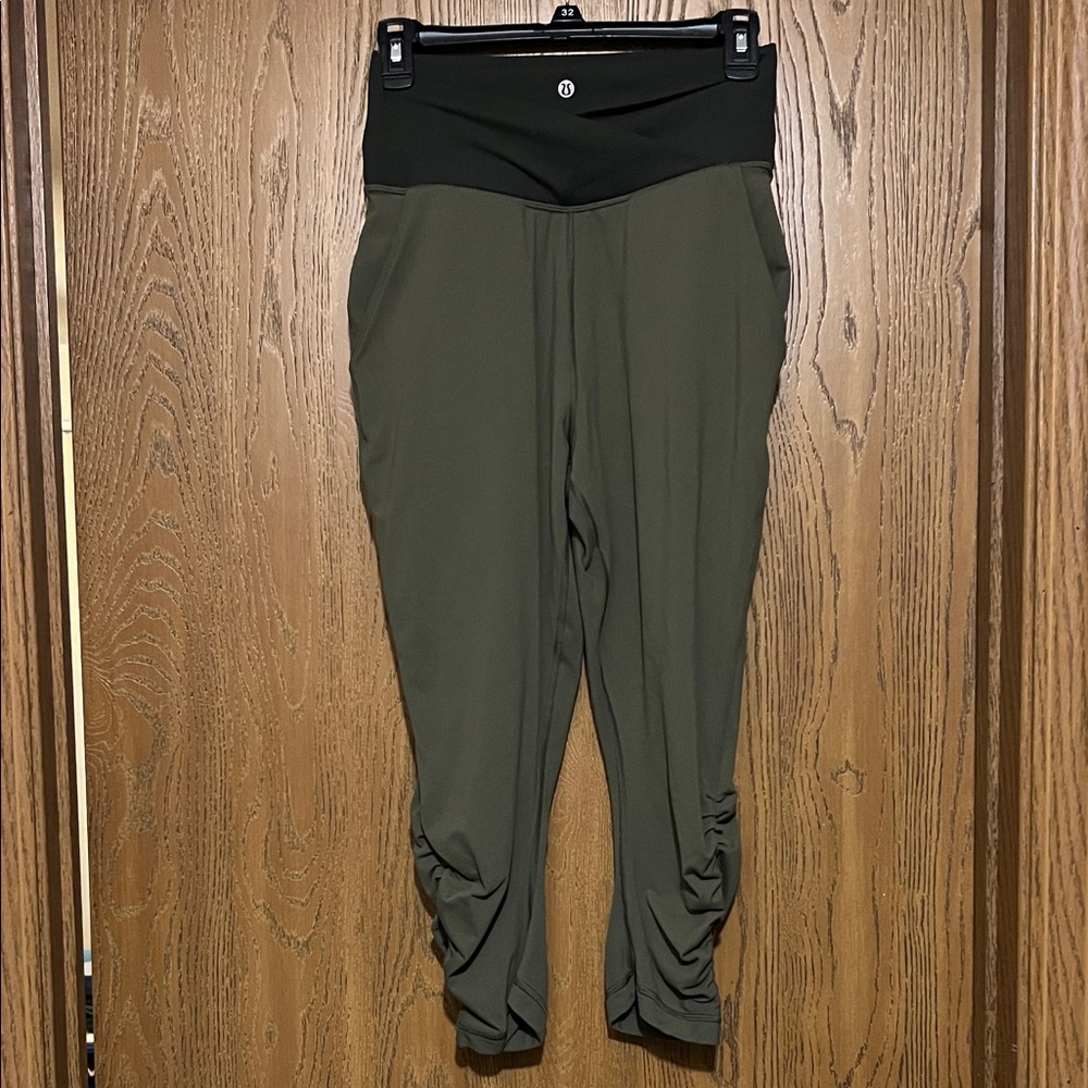 Lululemon Dark Green Leggings